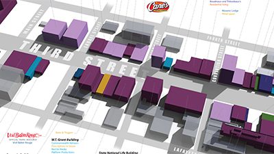 DIVERSITY OF DEVELOPMENT ON THIRD ST.